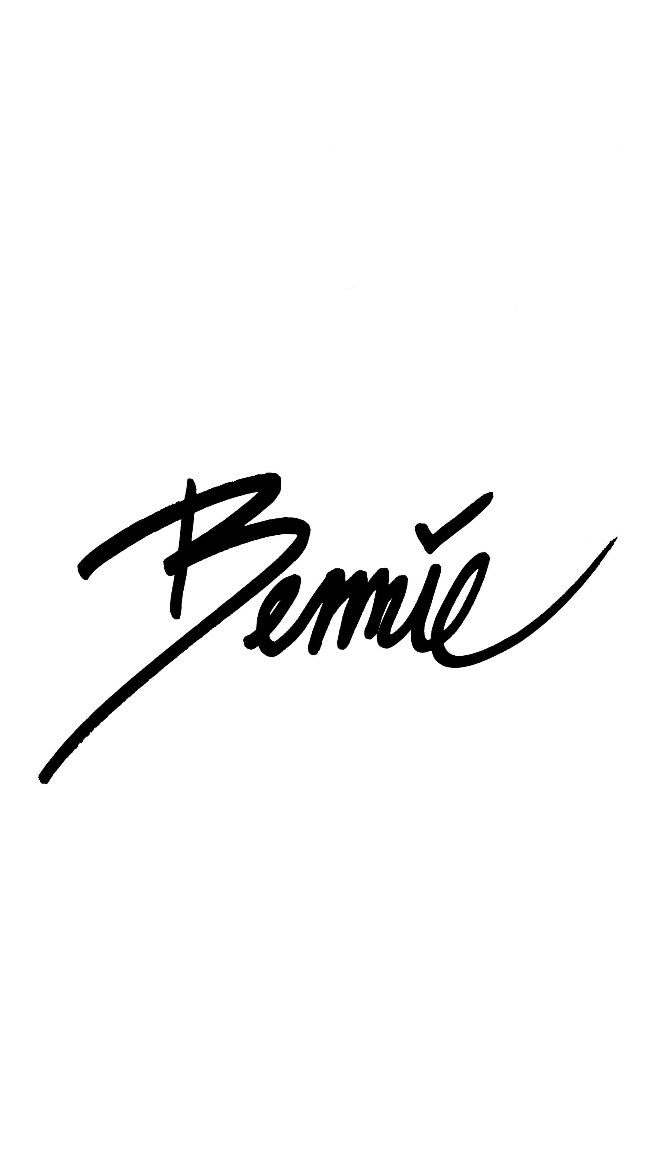 BENNIE SIGNATURE
