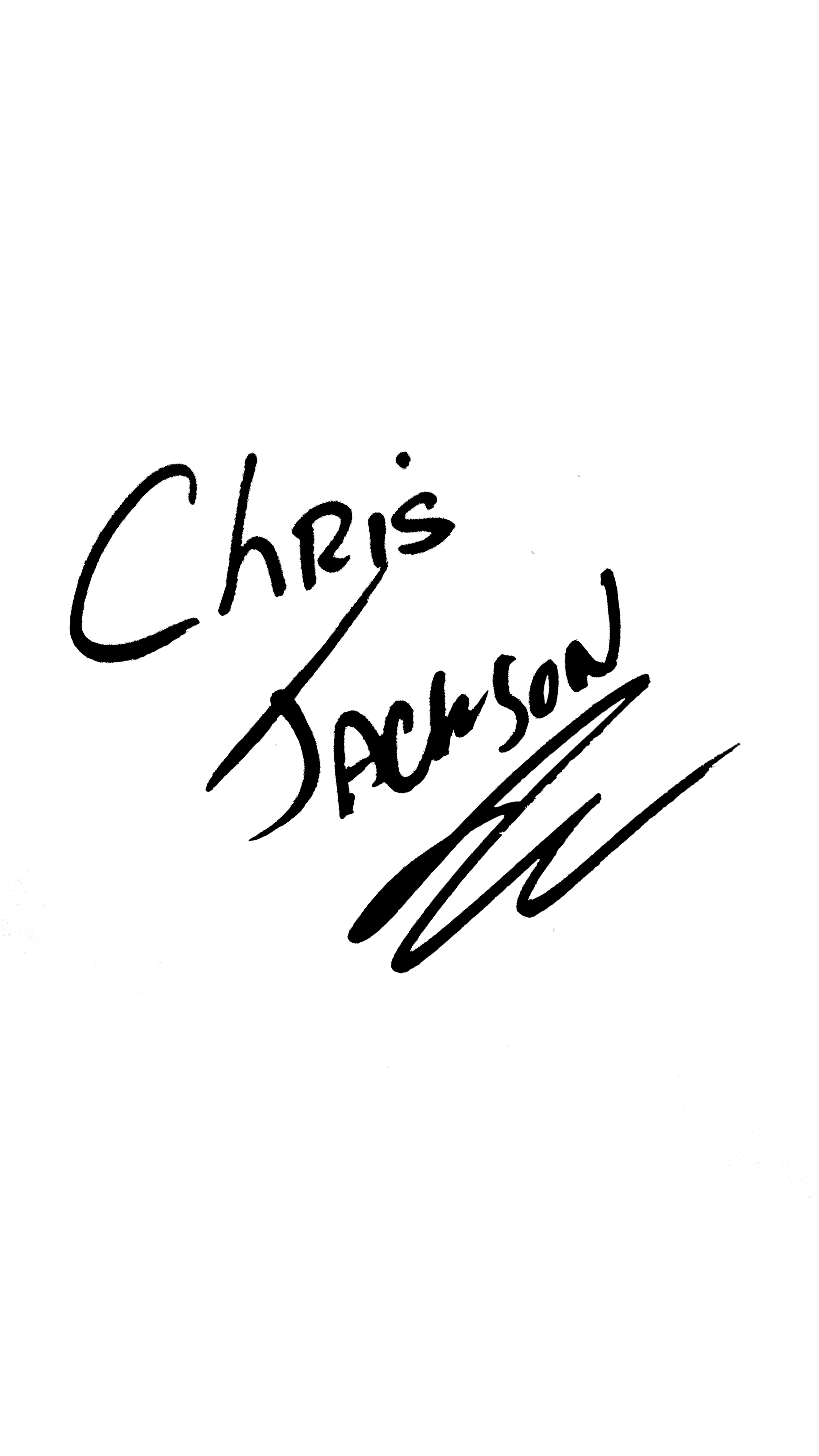 CHRIS JACKSON SIGNATURES